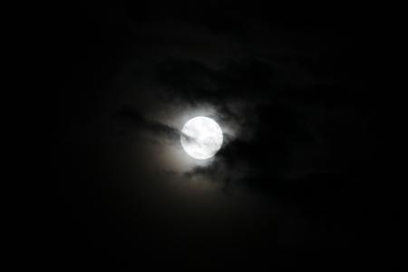 月亮, 晚上, 月光, 心情, 背景, 户外, 空间