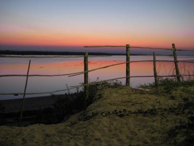 日落, 海, mosambiqe, abendstimmung, 日落的海, 浪漫, 气氛