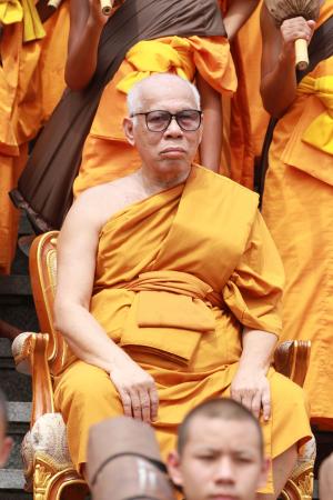 佛教徒, 和尚, 坐, 传统, 仪式, 人, 泰国