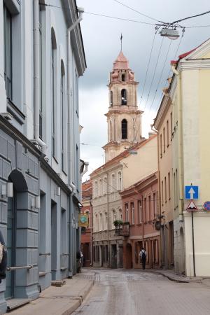 维尔纽斯, 立陶宛, 东欧, 立面, 旧城, 建筑, 从历史上看