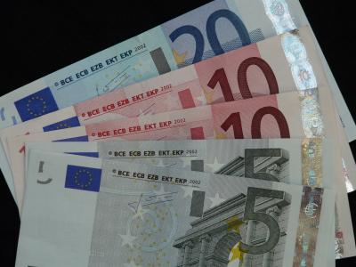 钱, 银行纸币, 条例草案, 欧元, 价值, 有价值, 工资