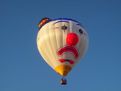 小丑, 气球, 划船, 空气, 荷兰, 容器, 热气球