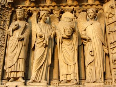 圣母, 巴黎, 立面, 圣母院 de 沙特尔, 巴黎圣母院, 石图, 石刻