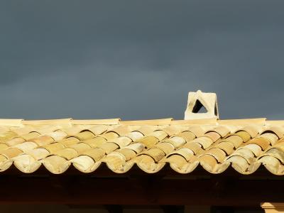 屋顶, 平铺, 屋顶, 房子的屋顶, 建设, 砖, 屋面