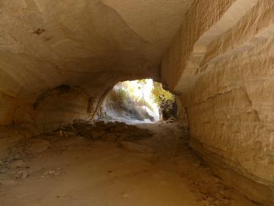 玫瑰谷, 卡帕多西亚, 洞穴, 突破, 隧道, 土耳其