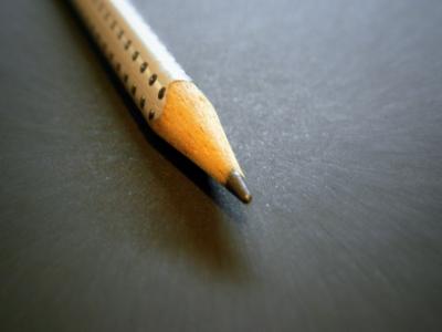 铅笔, 学校, 钢笔, 大, 指出, 涂, 护