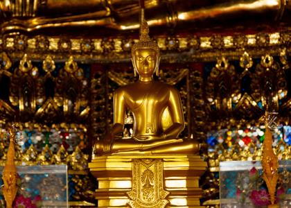 佛, 宗教, 佛教, 东, 雕像, 泰国, 亚洲