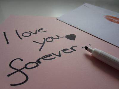 字母, 爱, 给你的情书, 离开, 浪漫, 纸张, 情人节