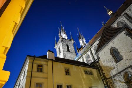 布拉格, 城堡, 捷克语, 尖塔, 教会, 塔, 具有里程碑意义
