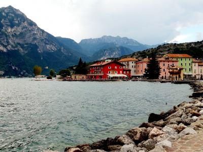 山, 自然, 景观, 水, 湖, 加尔达, 意大利