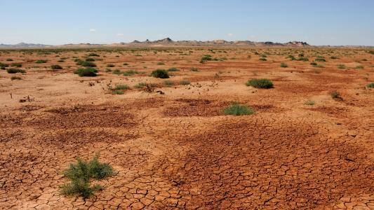 蒙古, 沙子, 沙漠, 戈壁, 自然, 干, 干旱气候