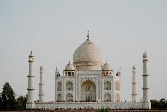 印度泰姬陵建筑光景图片