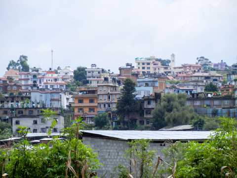 尼泊尔加德满都建筑自然风光图片