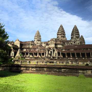 东南亚柬埔寨吴哥窟建筑景致图片