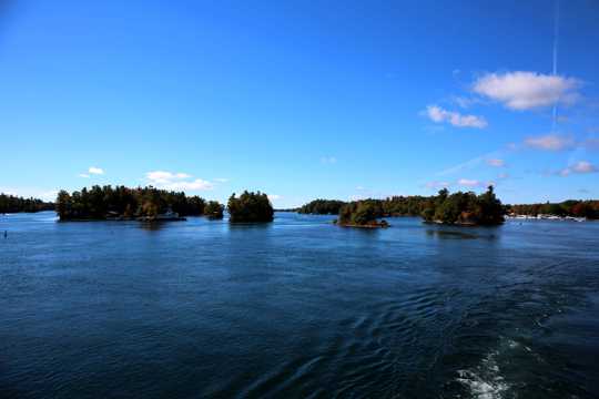 加拿大加东千岛群岛之千岛湖景色图片
