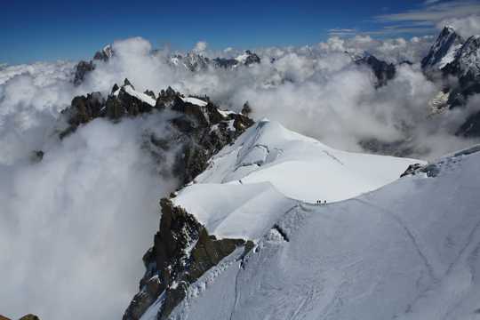 法国勃朗峰自然风光图片