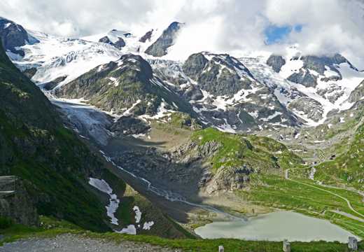 阿尔卑斯山峦雪山景物图片