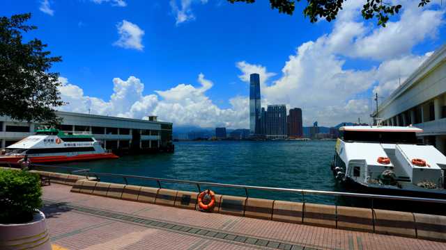 香港九龙半岛景物图片