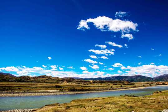 唯美西藏景色图片