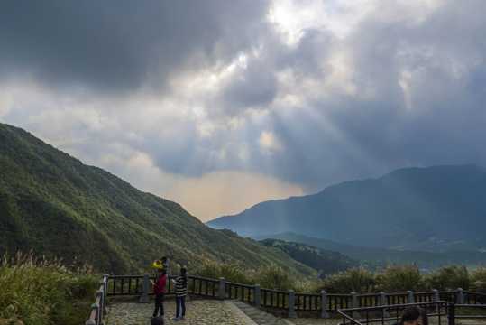 台湾阳明山景物图片