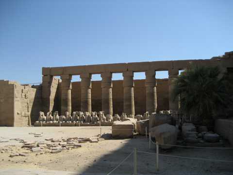 埃及卢克索建筑风光图片