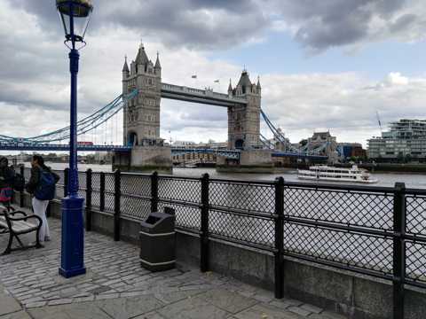 英国伦敦塔桥风光高清图片